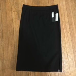 Anthropology Black pencil skirt